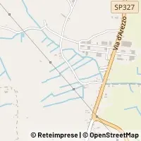 Mapa Foiano della Chiana