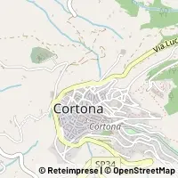 Mapa Cortona