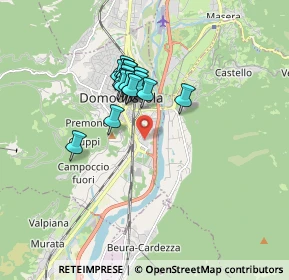 Mappa Via Bersaglio, 28845 Domodossola VB, Italia (1.26529)