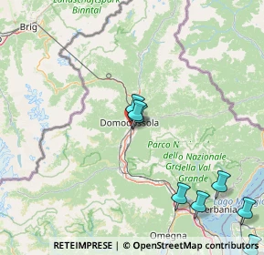 Mappa Via Bersaglio, 28845 Domodossola VB, Italia (36.7595)