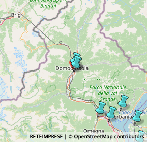 Mappa Via Bersaglio, 28845 Domodossola VB, Italia (26.1425)