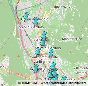 Mappa Via IV Novembre, 38121 Gardolo di Mezzo TN, Italia (2.47357)