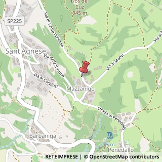 Mappa Frazione Mazzanigo, 31, 38045 Civezzano, Trento (Trentino-Alto Adige)