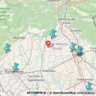 Mappa Via Europa, 33030 Coseano UD, Italia (31.22727)