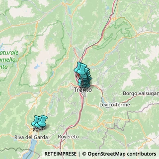 Mappa Via Paludi, 38100 Trento TN, Italia (8.88)