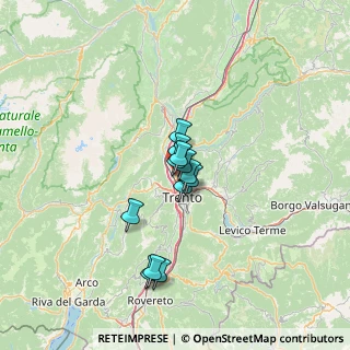 Mappa Via Paludi, 38100 Trento TN, Italia (8.785)