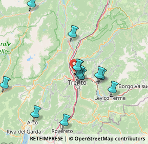 Mappa Via Paludi, 38100 Trento TN, Italia (14.82833)