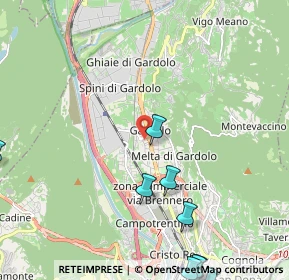 Mappa Via Paludi, 38100 Trento TN, Italia (3.25909)