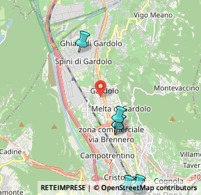 Mappa Via Paludi, 38100 Trento TN, Italia (3.06727)