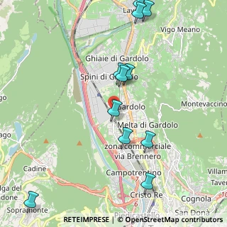 Mappa Via San Giovanni Nepomuceno, 38100 Trento TN, Italia (2.34182)