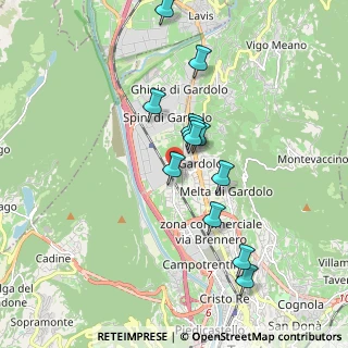 Mappa Via San Giovanni Nepomuceno, 38100 Trento TN, Italia (1.63)