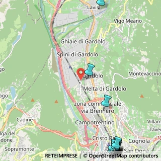 Mappa Via S. Giovanni Nepomuceno, 38100 Trento TN, Italia (3.9865)