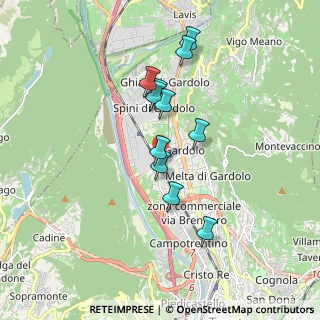 Mappa Via San Giovanni Nepomuceno, 38100 Trento TN, Italia (1.48909)