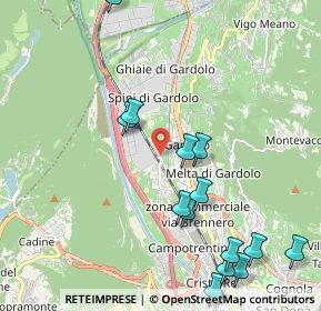 Mappa Via S. Giovanni Nepomuceno, 38100 Trento TN, Italia (2.41214)