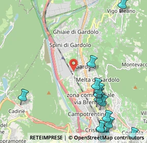 Mappa Via S. Giovanni Nepomuceno, 38100 Trento TN, Italia (3.145)