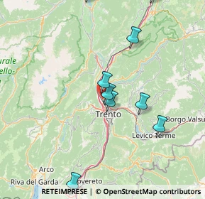 Mappa Via S. Giovanni Nepomuceno, 38100 Trento TN, Italia (31.64737)