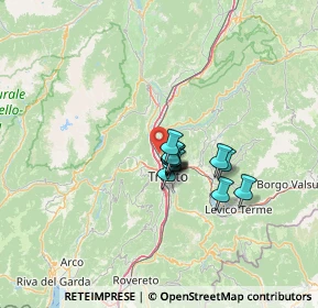 Mappa Via S. Giovanni Nepomuceno, 38100 Trento TN, Italia (8.03)