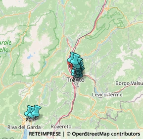 Mappa Via S. Giovanni Nepomuceno, 38100 Trento TN, Italia (8.92615)