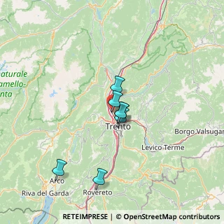Mappa Via San Giovanni Nepomuceno, 38100 Trento TN, Italia (29.47385)