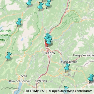 Mappa Via S. Giovanni Nepomuceno, 38100 Trento TN, Italia (25.788)