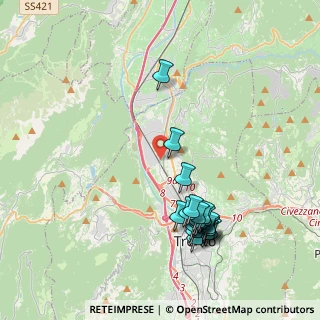 Mappa Via S. Giovanni Nepomuceno, 38100 Trento TN, Italia (4.218)