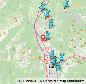 Mappa Via S. Giovanni Nepomuceno, 38100 Trento TN, Italia (4.28091)