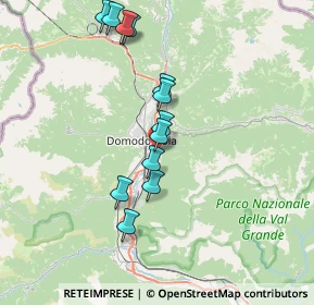 Mappa Via Roma, 28859 Trontano VB, Italia (6.68333)