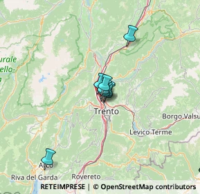 Mappa Via Aichner, 38121 Trento TN, Italia (15.94909)