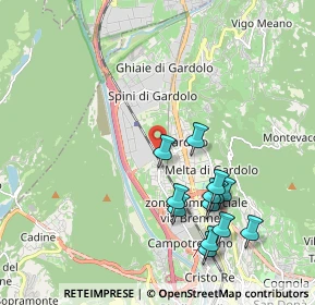 Mappa Via Aichner, 38121 Trento TN, Italia (2.02154)
