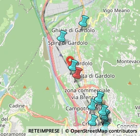 Mappa Via Aichner, 38121 Trento TN, Italia (2.63231)