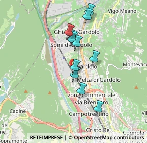 Mappa Via Aichner, 38121 Trento TN, Italia (1.49636)