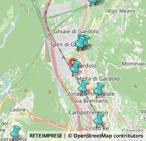 Mappa Via Aichner, 38121 Trento TN, Italia (2.35364)