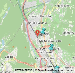 Mappa Via Aichner, 38121 Trento TN, Italia (4.0205)