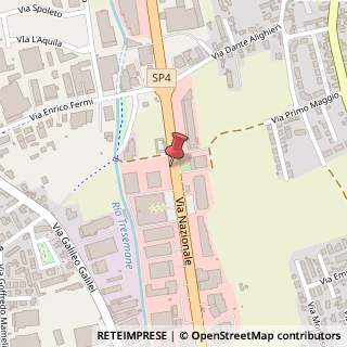 Mappa Via Nazionale, 49, 33010 Tavagnacco, Udine (Friuli-Venezia Giulia)