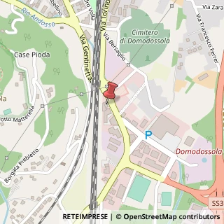 Mappa Regione alle Nosere, 2, 28845 Domodossola, Verbano-Cusio-Ossola (Piemonte)