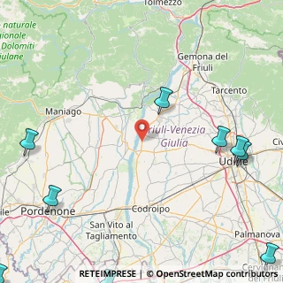 Mappa SR463, 33030 Dignano UD, Italia (33.01833)