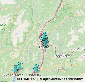 Mappa Via Bolzano, 38121 Trento TN, Italia (38.02063)