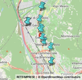 Mappa Via Bolzano, 38121 Trento TN, Italia (1.62077)