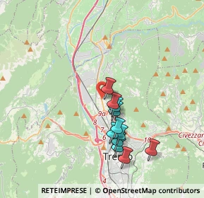 Mappa Via Bolzano, 38121 Trento TN, Italia (3.20273)