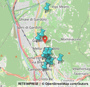 Mappa Via Silvio Pegoretti, 38121 Trento TN, Italia (1.59727)