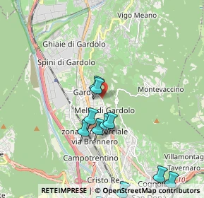 Mappa Via Silvio Pegoretti, 38121 Trento TN, Italia (2.47083)