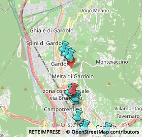 Mappa Via Silvio Pegoretti, 38121 Trento TN, Italia (2.38)