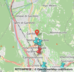 Mappa Via Silvio Pegoretti, 38121 Trento TN, Italia (3.44769)