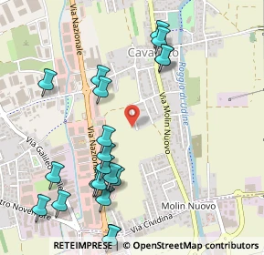 Mappa Via XXV Aprile, 33010 Feletto Umberto UD, Italia (0.5915)