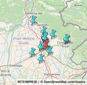 Mappa Via XXV Aprile, 33010 Feletto Umberto UD, Italia (8.06571)