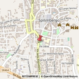 Mappa Via Giuseppe Mazzini,  62, 33097 Spilimbergo, Pordenone (Friuli-Venezia Giulia)
