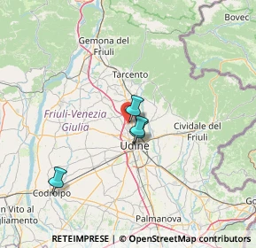 Mappa Via Bolzano, 33010 Tavagnacco UD, Italia (41.12429)