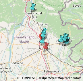 Mappa Via Bolzano, 33010 Tavagnacco UD, Italia (13.42923)
