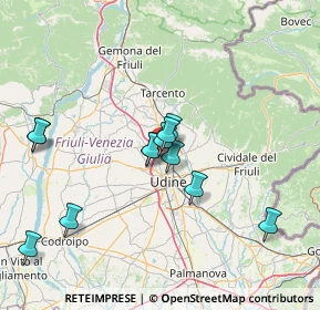 Mappa Via Bolzano, 33010 Tavagnacco UD, Italia (13.14667)