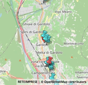 Mappa Via Giuseppe Tosetti, 38121 Trento TN, Italia (2.74188)